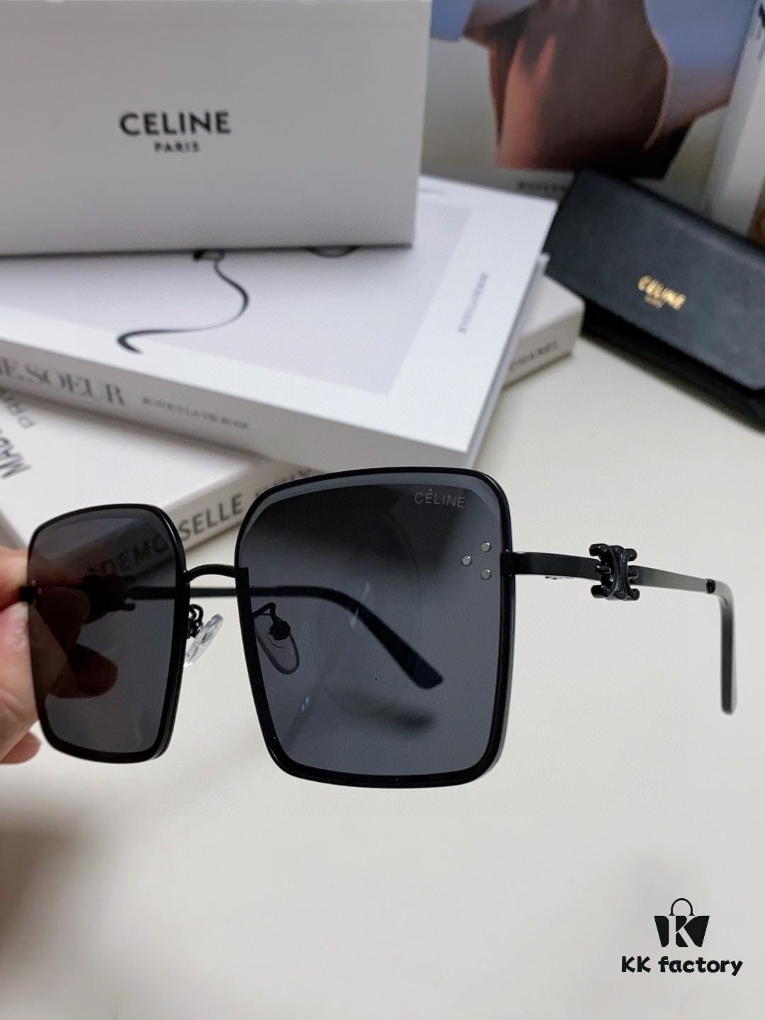 Celine New Arrival Sunglasses, Lightweight and Comfortable Frame, Sun Protection with Flattering Face Shape Design