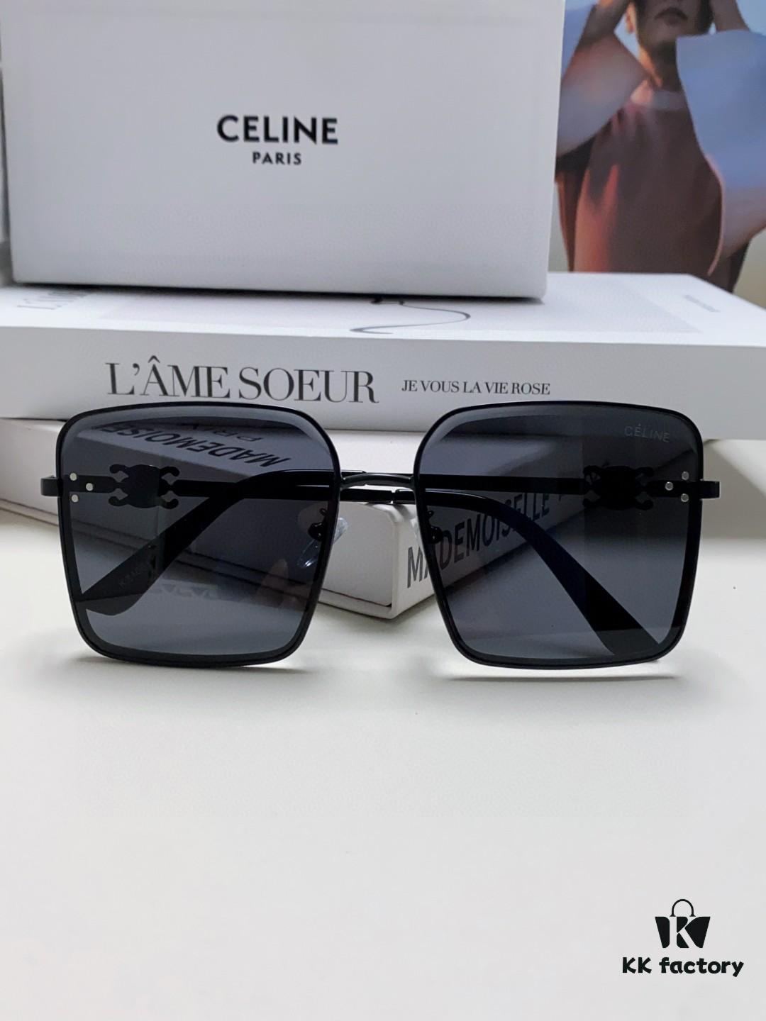 Celine New Arrival Sunglasses, Lightweight and Comfortable Frame, Sun Protection with Flattering Face Shape Design