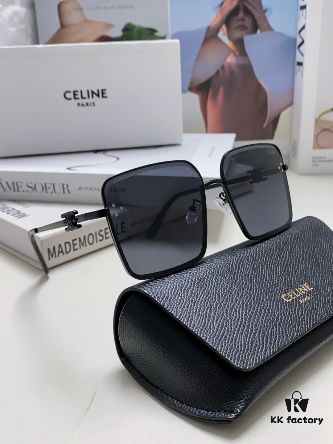 Celine New Arrival Sunglasses, Lightweight and Comfortable Frame, Sun Protection with Flattering Face Shape Design