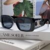 CELINE 2024 New Runway Collection Same Style as Official Show, Popular Square Oversized Archetype Sunglasses Worn by Yang Mi, Stylish and Versatile Women's Sun Glasses