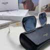 Celine 2024 New Arrival European and American Style Oversized Square Archway Sunglasses for Women, UV Protection Sun Glasses for Large Faces, Fashion Outdoor Shades