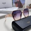 Celine 2024 New Arrival European and American Style Oversized Square Arch Frame Sunglasses for Women, UV Protection Sun Glasses for Outdoor Wear