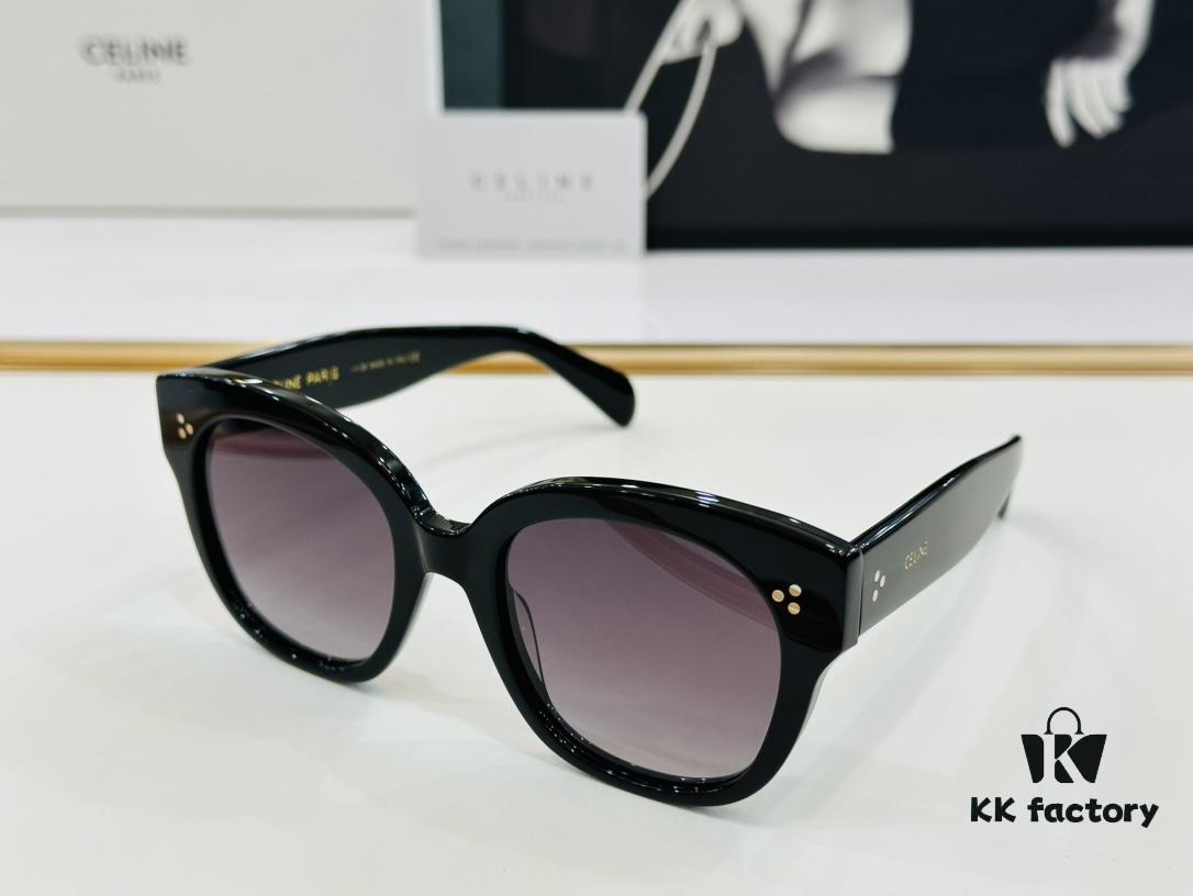 CELINE CL4002UN Size 52□21-145 High-Quality Acetate Fashion Sunglasses
