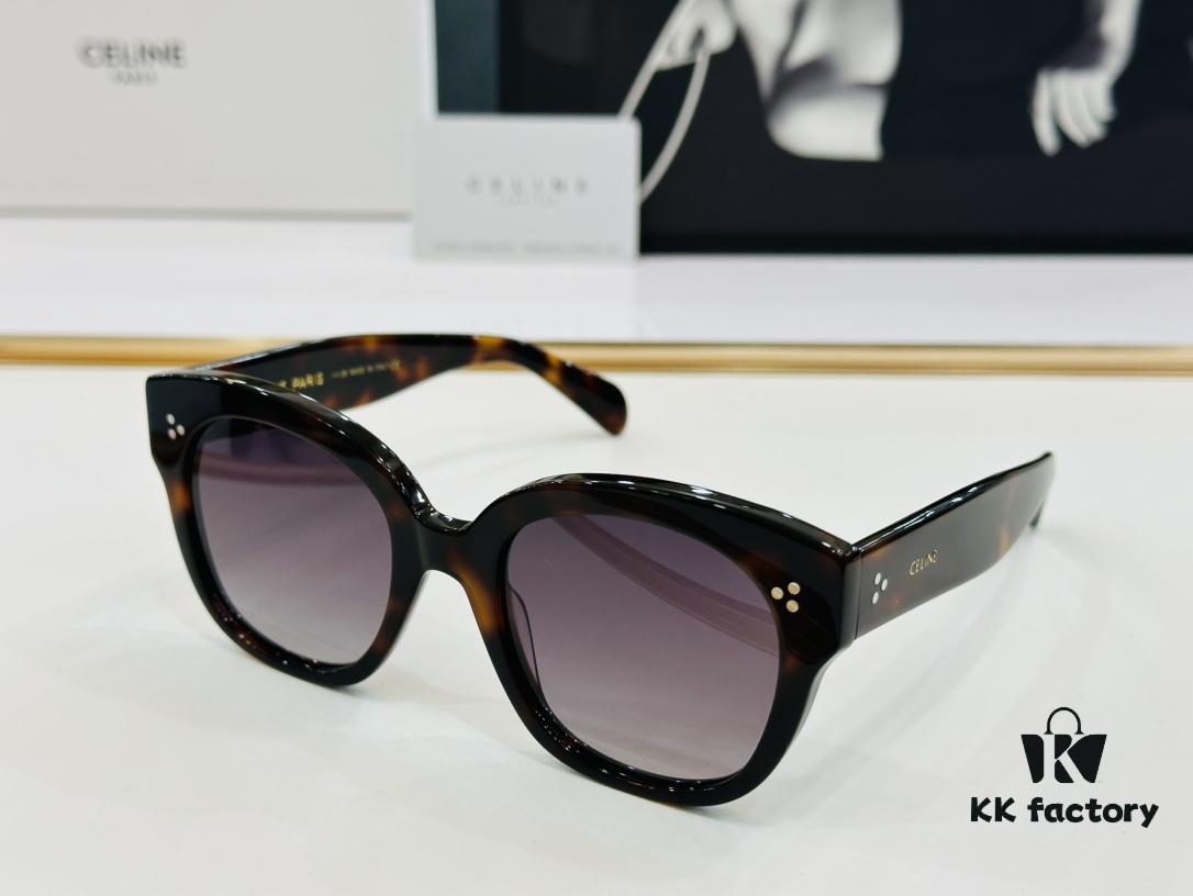CELINE CL4002UN Size 52□21-145 High-Quality Acetate Fashion Sunglasses