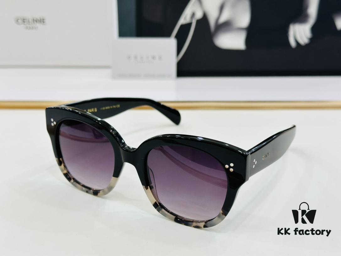 CELINE CL4002UN Size 52□21-145 High-Quality Acetate Fashion Sunglasses