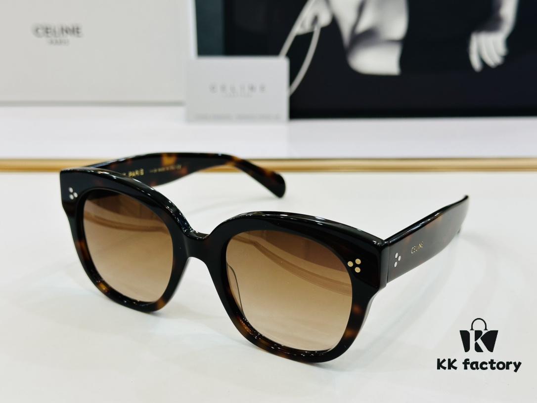 CELINE CL4002UN Size 52□21-145 High-Quality Acetate Fashion Sunglasses