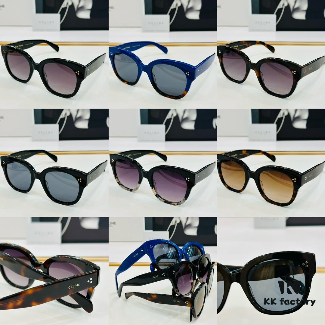 CELINE CL4002UN Size 52□21-145 High-Quality Acetate Fashion Sunglasses