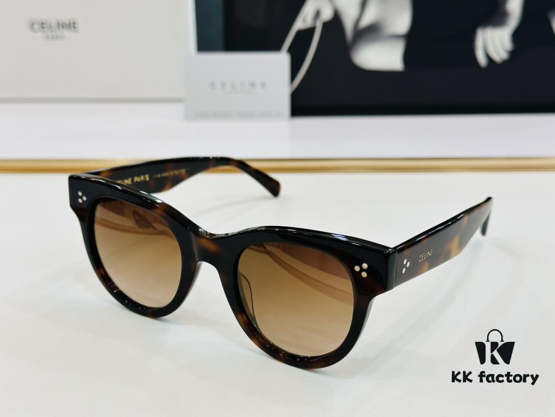 CELINE CL4003UN Sunglasses High-End Version High-Quality Acetate L-Fashion Sun Glasses
