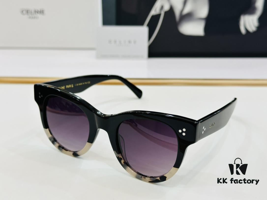 CELINE CL4003UN Sunglasses High-End Version High-Quality Acetate L-Fashion Sun Glasses