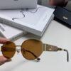 Lisa's Same Celine Retro Round-frame Sunglasses, Known as the 'Egg Superman' Style, Also Referred to as the Arc de Triomphe Edition, Always Popular and Hard to Get
