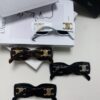 CELINE 2024 New Runway Collection Square Oversized Archetype Sunglasses, Popular Trendy Women's Eyewear Worn by Yang Mi