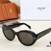 120 CELINE New Arrival Official Website Poster Simple Style Versatile Candy Colors Sunglasses Favorite Oval Frame with Signature Logo Design Fashionable and Everyday Wear Popular on Xiaohongshu Influencer Recommendations Model: CL40193I Size: 53-21-145 🔝🔝 Eyewear Sunglasses