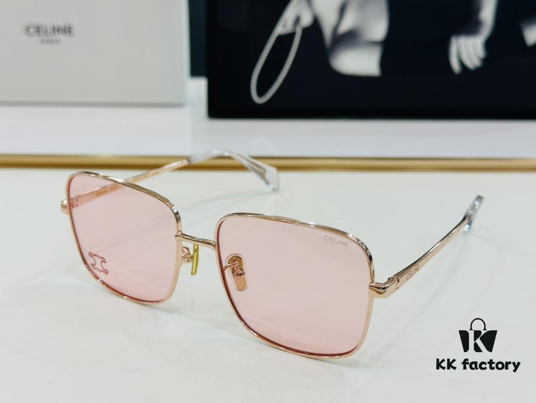CELINE CL42112U Size 58□17-147, Popular Unisex Style with Excellent Shine and Premium Texture, D-Craftsmanship Sunglasses