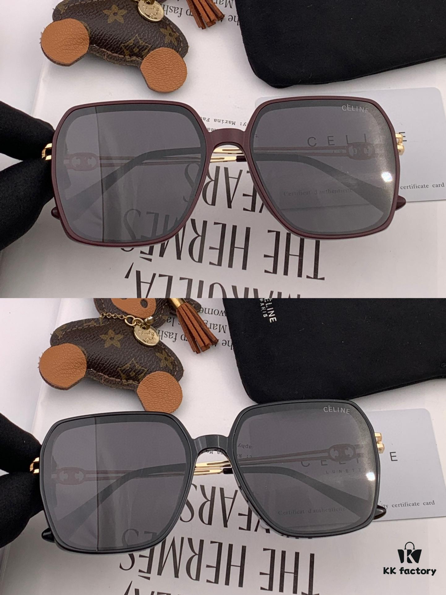 TR Polarized Series Sunglasses - CELINE Original Celine Square Frame Luxury Designer Sunglasses CL:5236
