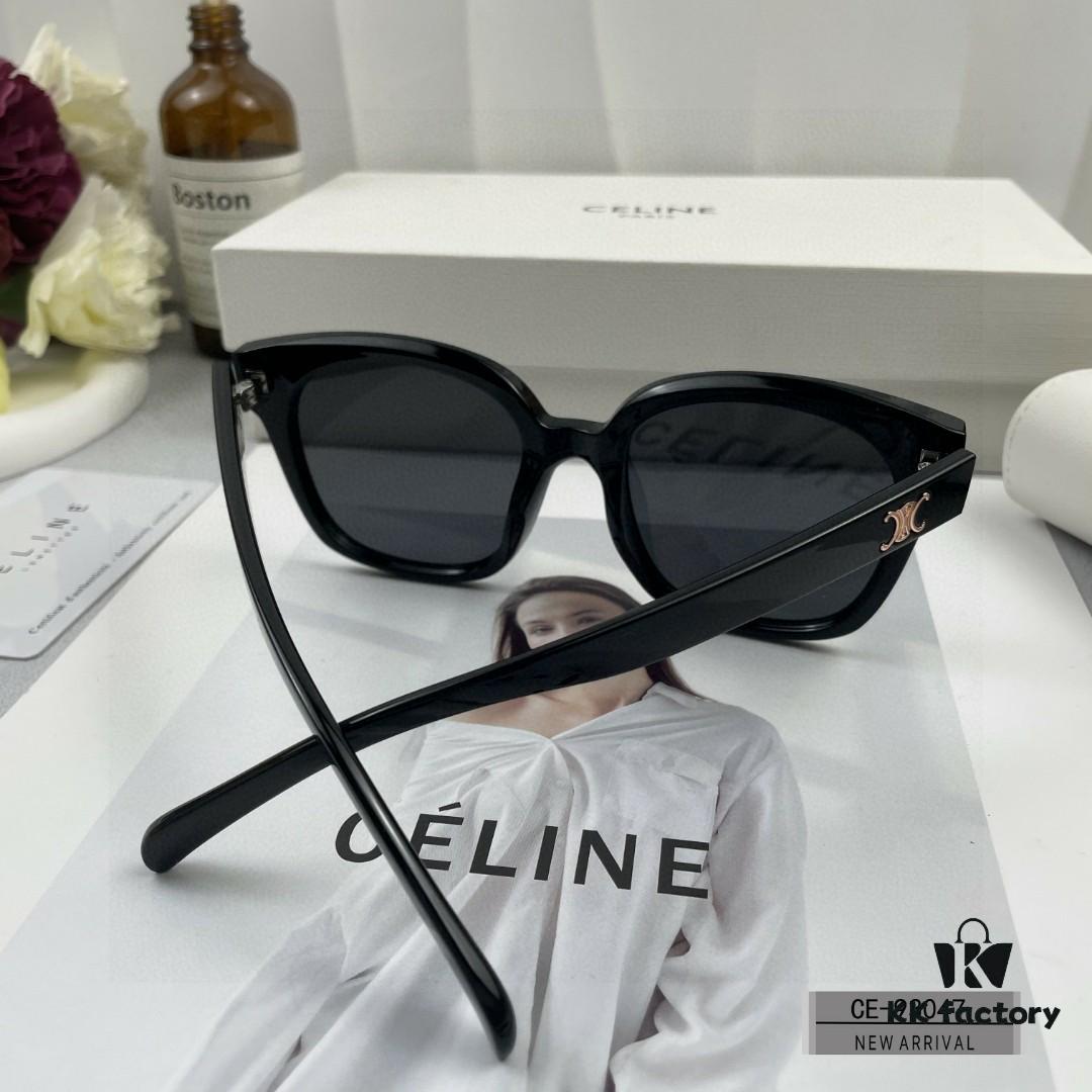 CELINE France - Polarized TR90 Sunglasses with Bolle Resin Lenses, Lightweight and Comfortable, Style 58-17-142