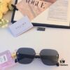 Celine New Arrival European and American Fashion Frameless Sunglasses for Women, High-End Style Cut-Edge Sun Protection Glasses with UV Protection