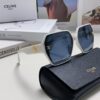 Celine 2024 New Arrival European and American Style Square Oversized Arch-Shaped Sunglasses for Women, UV Protection Sun Glasses for Large Faces, Fashionable Outdoor Shades