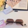 Celine Fashion New Frameless Cut-Out Sunglasses for Women, Oversized European and American Style, Stylish and Sophisticated Sun Glasses