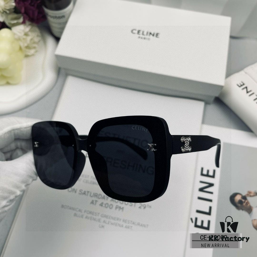 CELINE France | Polarized TR90 Sunglasses with Bolle Resin Lenses, Lightweight and Comfortable, Style 22009