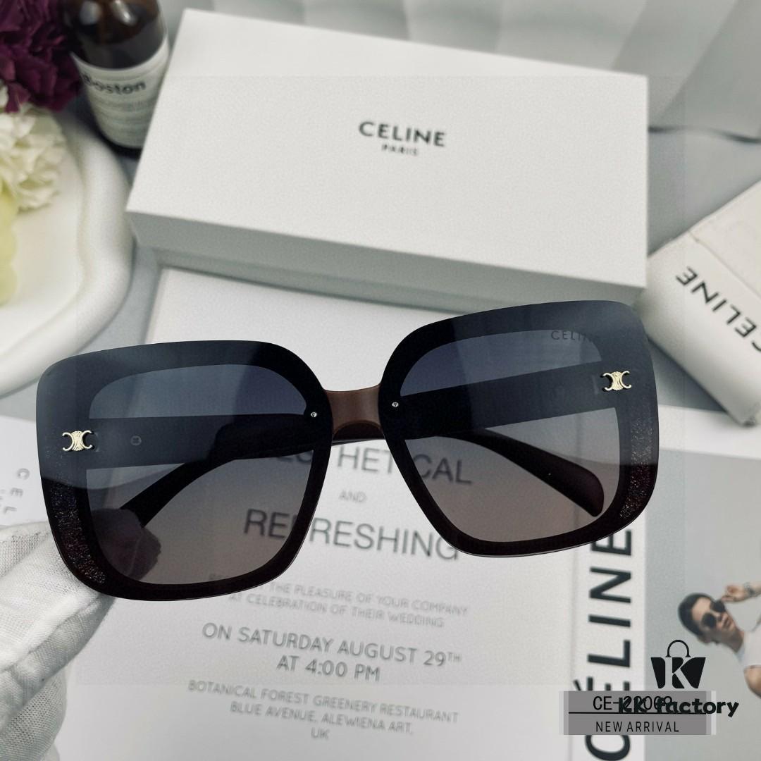 CELINE France | Polarized TR90 Sunglasses with Bolle Resin Lenses, Lightweight and Comfortable, Style 22009