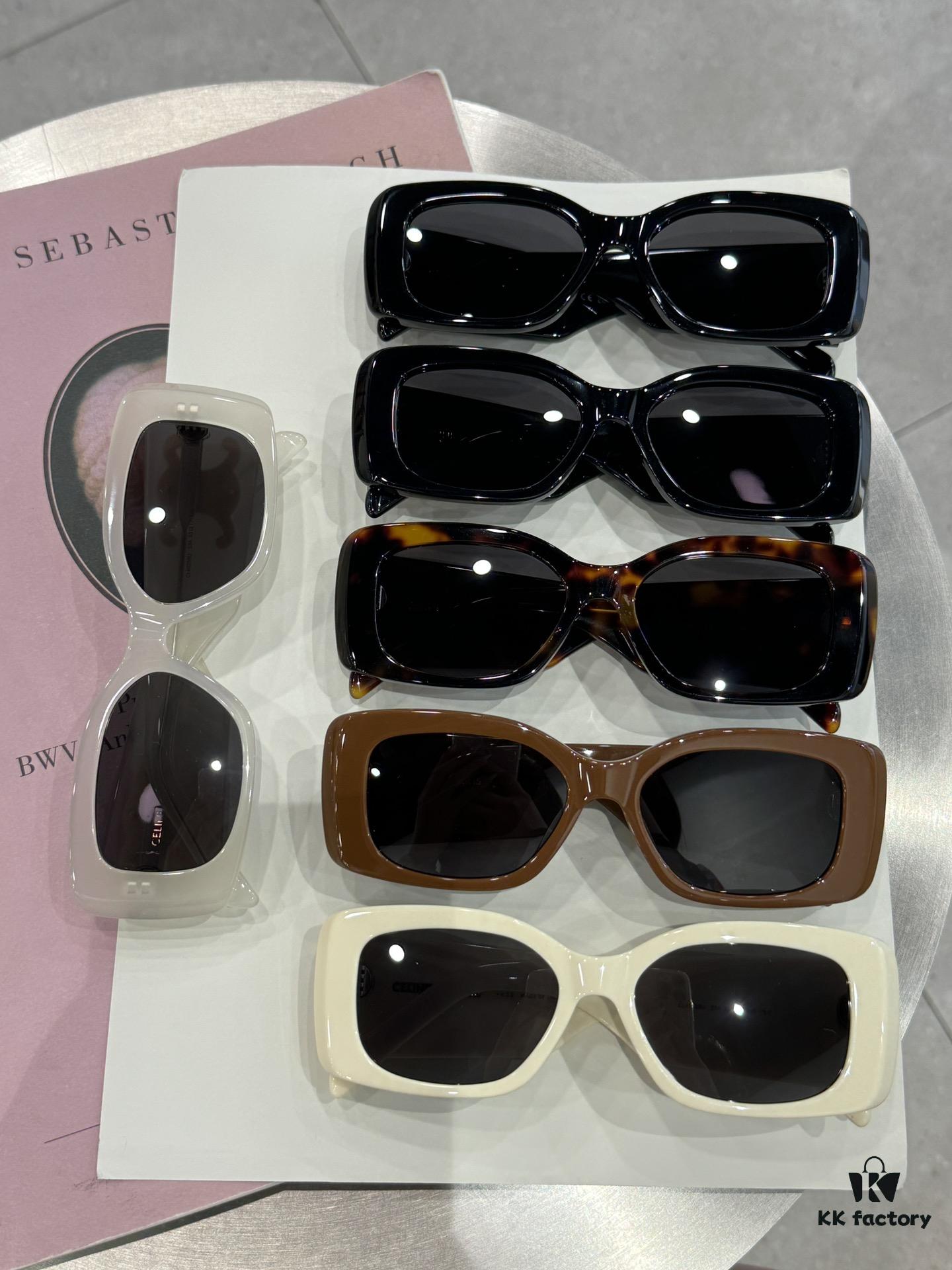 CELINE Rhinestone-Encrusted Archlight Model