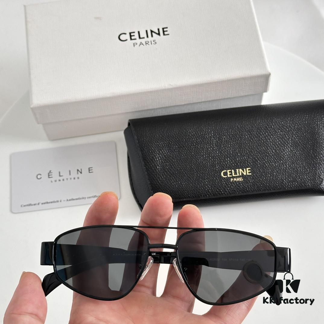 Factory Direct Price with Internal Coating Carl Zeiss Logo CELINE CL40281U, Consistently Popular Style, European and American Fashion B, High Gloss, Strong Texture, Excellent Craftsmanship Sunglasses