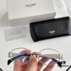 Factory Direct Price, Large Stock, Internally Coated, Laser Logo CELINE CL40235U Arc de Triomphe, Retro Small Round Frame with Logo
