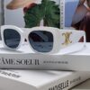 CELINE 2024 New Runway Collection Square Oversized Archetype Sunglasses, Popular Trendy Women's Eyewear Inspired by Yang Mi