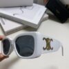 CELINE 2024 New Runway Collection Square Oversized Archetype Sunglasses, Popular Trendy Women's Eyewear Inspired by Yang Mi
