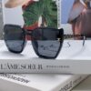 Celine 2024 New Arrival Luxury Elegant Oversized Square Frame Society Lady Sunglasses for Women, Trendy Round Face Flattering Sun Glasses