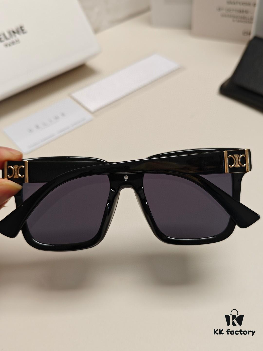 CELINE Women's Sunglasses, Highly Textured, HD Lenses, Stylish and Versatile