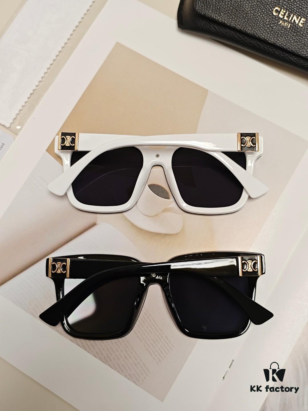 CELINE Women's Sunglasses, Highly Textured, HD Lenses, Stylish and Versatile
