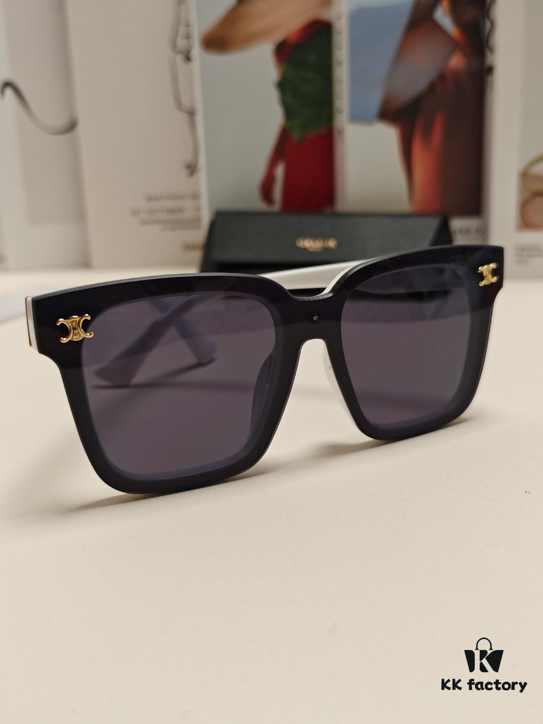CELINE Women's Sunglasses, Highly Textured, HD Lenses, Stylish and Versatile