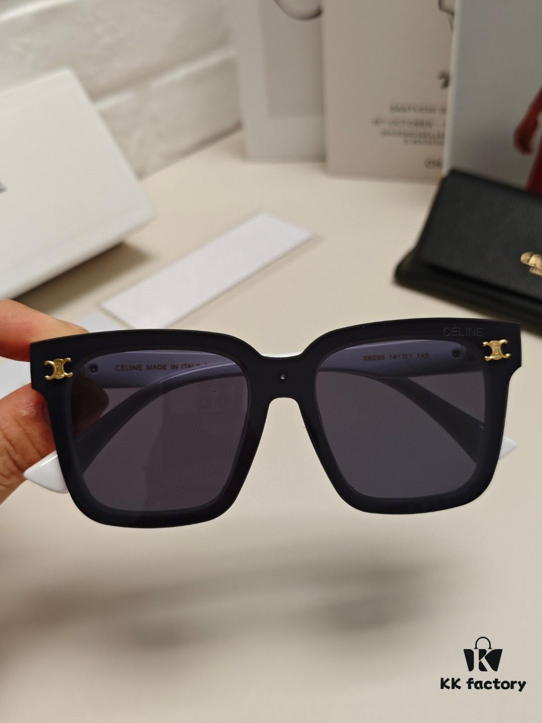 CELINE Women's Sunglasses, Highly Textured, HD Lenses, Stylish and Versatile