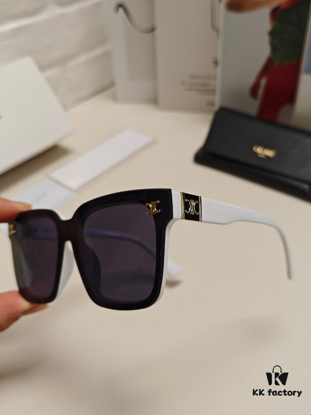 CELINE Women's Sunglasses, Highly Textured, HD Lenses, Stylish and Versatile