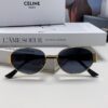 Lisa's Same Celine Retro Round-frame Sunglasses, the 'Egg Superman' Style from CELINE, Also Known as the Arc de Triomphe Series, Has Been Extremely Popular and Hard to Get
