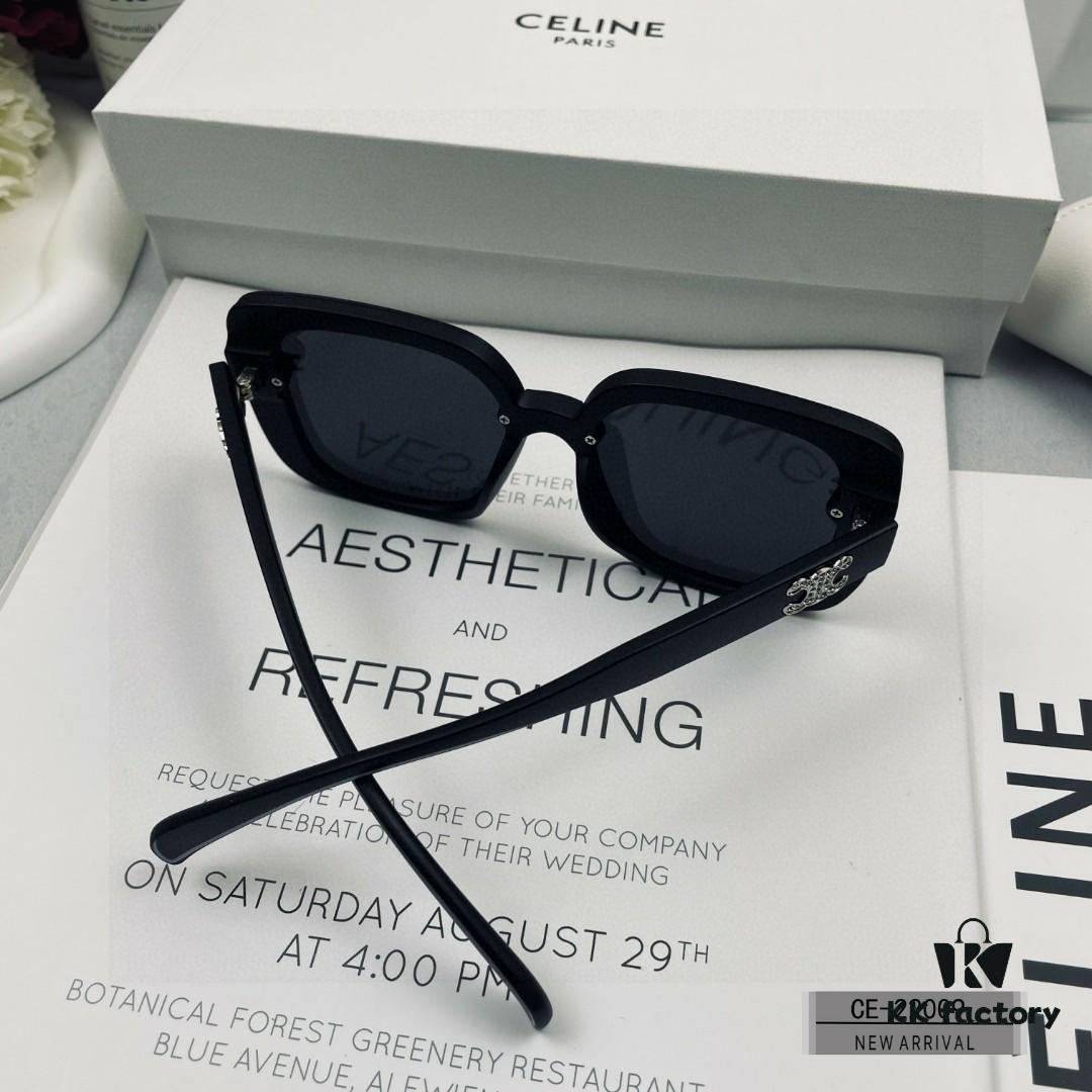 CELINE France TR90 Lightweight Sunglasses with Polarized Lenses, Model 22009