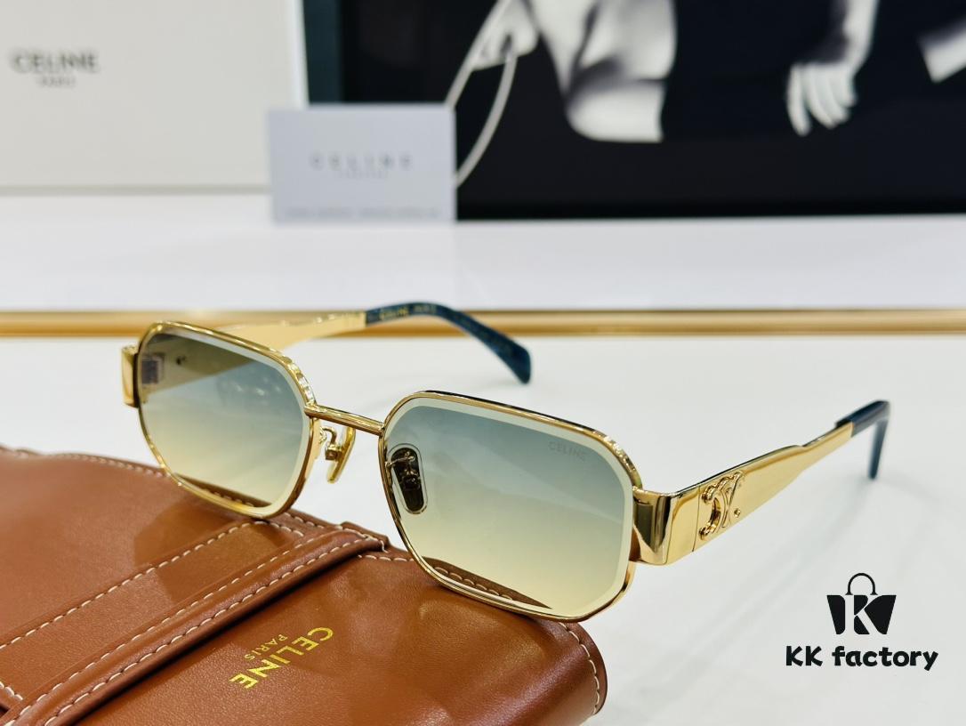 CELINE CL42111U Size 56□18-145, Popular European and American Style Sunglasses with Excellent Luster and Texture, Superior Craftsmanship