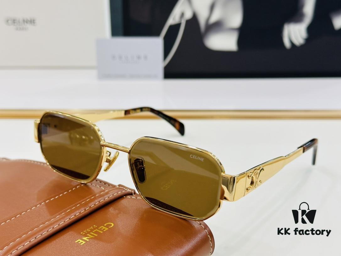 CELINE CL42111U Size 56□18-145, Popular European and American Style Sunglasses with Excellent Luster and Texture, Superior Craftsmanship