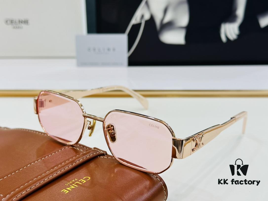 CELINE CL42111U Size 56□18-145, Popular European and American Style Sunglasses with Excellent Luster and Texture, Superior Craftsmanship