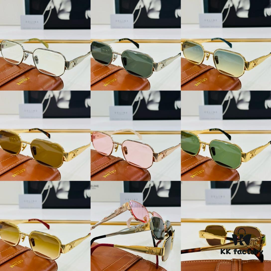 CELINE CL42111U Size 56□18-145, Popular European and American Style Sunglasses with Excellent Luster and Texture, Superior Craftsmanship