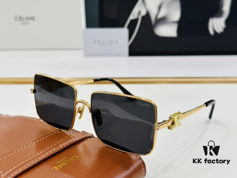 CELINE CL42102U Size: 57□17-143, Bestselling Unisex Sunglasses with Excellent Shine and Premium Texture, XL Craftsmanship