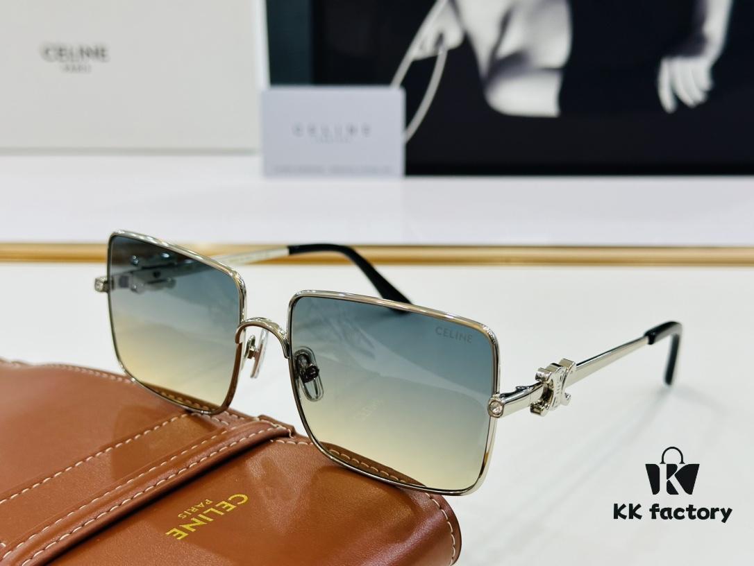 CELINE CL42102U Size: 57□17-143, Bestselling Unisex Sunglasses with Excellent Shine and Premium Texture, XL Craftsmanship