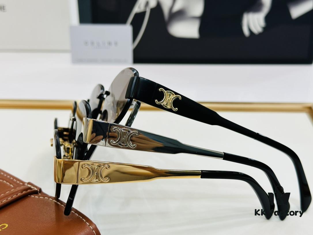 CELINE CL42097U Size 57mm x 18-142, Consistently Popular Style, European and American Fashion, Excellent Gloss, Strong Texture, XL Craftsmanship Amazing