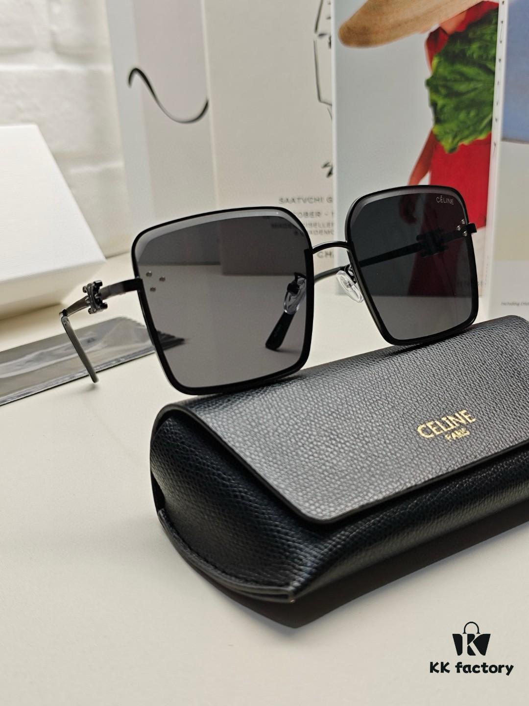 Celine New Arrival Sunglasses, Lightweight and Comfortable Frame, Sun Protection with Flattering Facial Contour Design