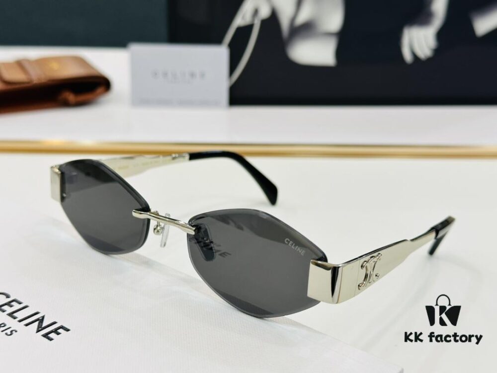 CELINE CL42096U Sunglasses, Size: 57□17-145, Popular European and American Style, Excellent Gloss and Texture, XL Craftsmanship