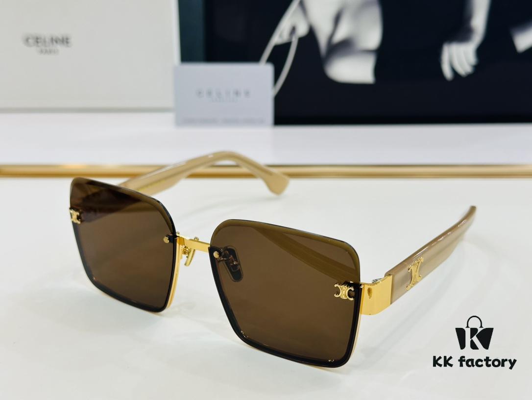 CELINE CL40249 Sunglasses, Size 59□17-145, Consistently Popular Style with Excellent Shine, Strong Texture, and Superior Craftsmanship