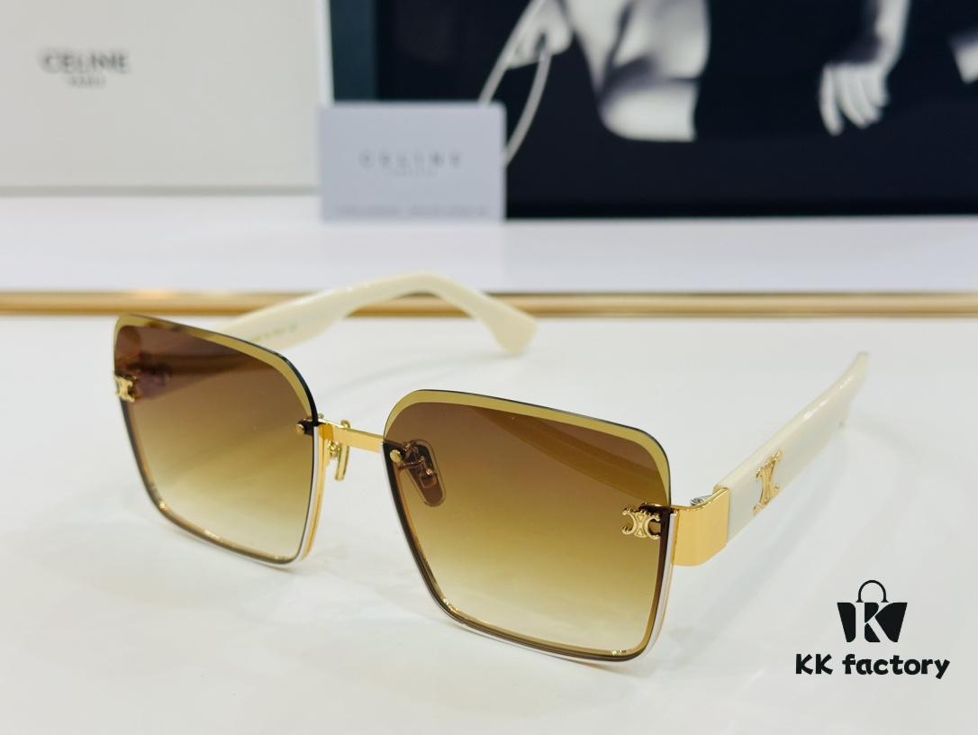 CELINE CL40249 Sunglasses, Size 59□17-145, Consistently Popular Style with Excellent Shine, Strong Texture, and Superior Craftsmanship