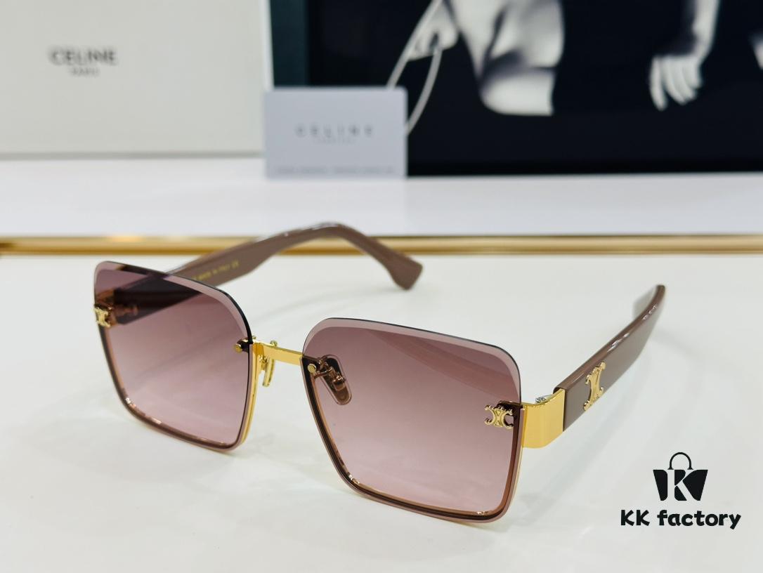 CELINE CL40249 Sunglasses, Size 59□17-145, Consistently Popular Style with Excellent Shine, Strong Texture, and Superior Craftsmanship