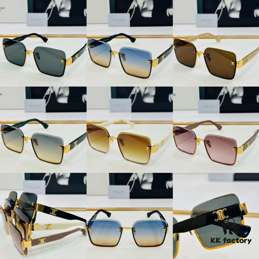 CELINE CL40249 Sunglasses, Size 59□17-145, Consistently Popular Style with Excellent Shine, Strong Texture, and Superior Craftsmanship